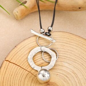 Bohemian style OT clasp necklace